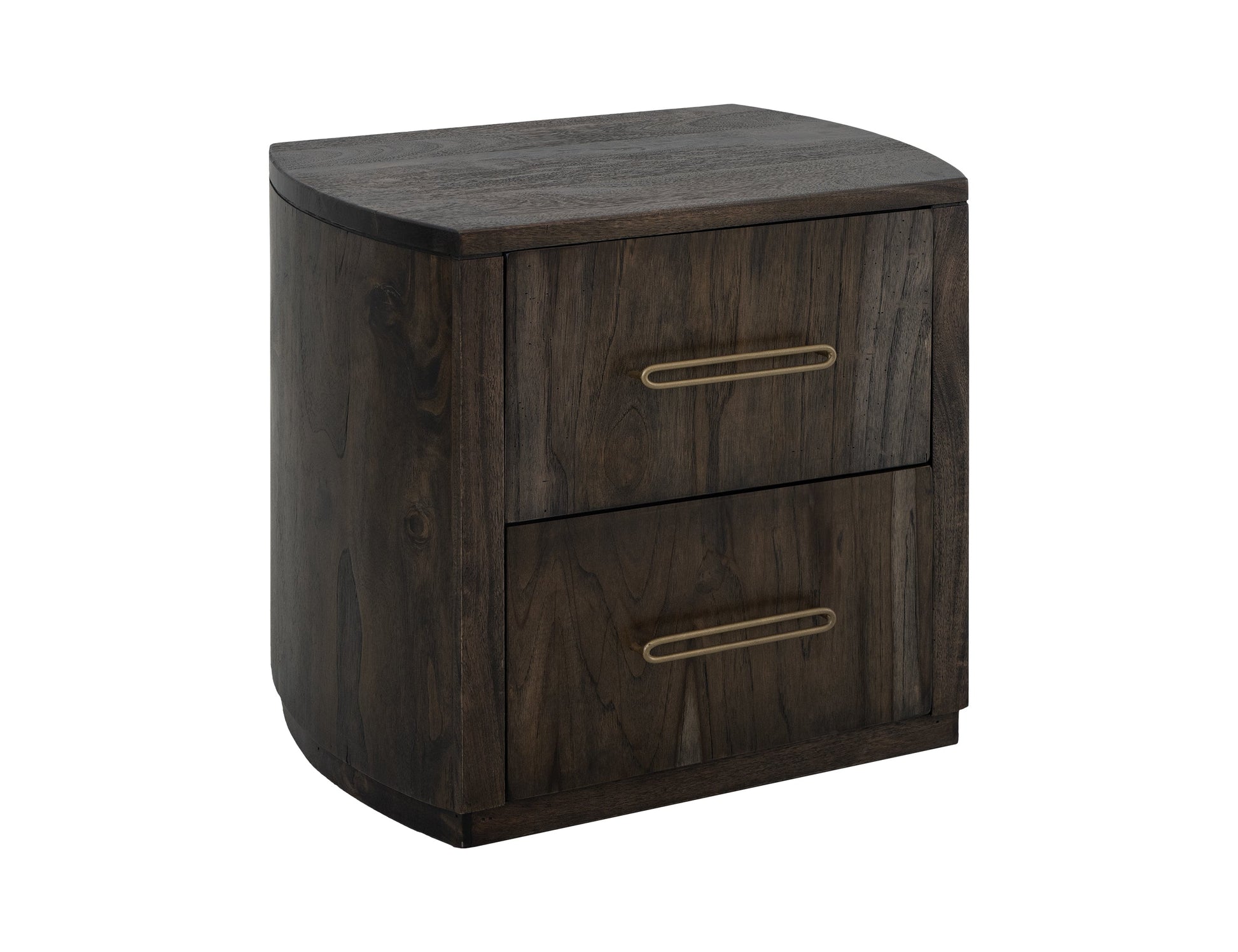2 Drawer, Nightstand - Oil Black