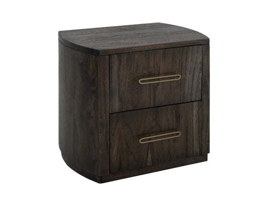 2 Drawer, Nightstand - Oil Black