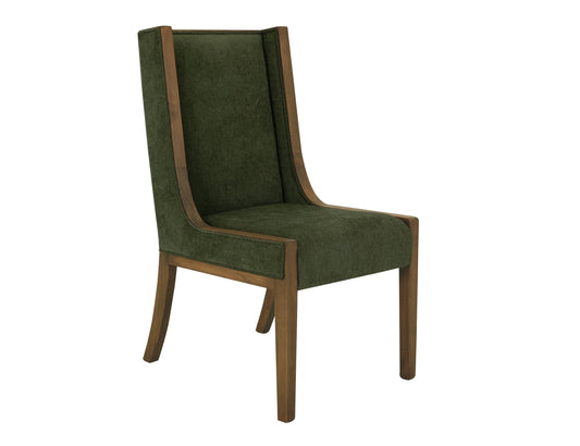 Upholstered Chair - Olive Green