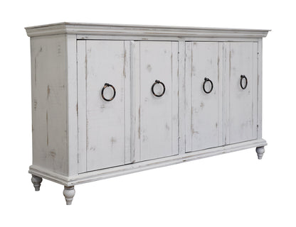 4 Door Console - White