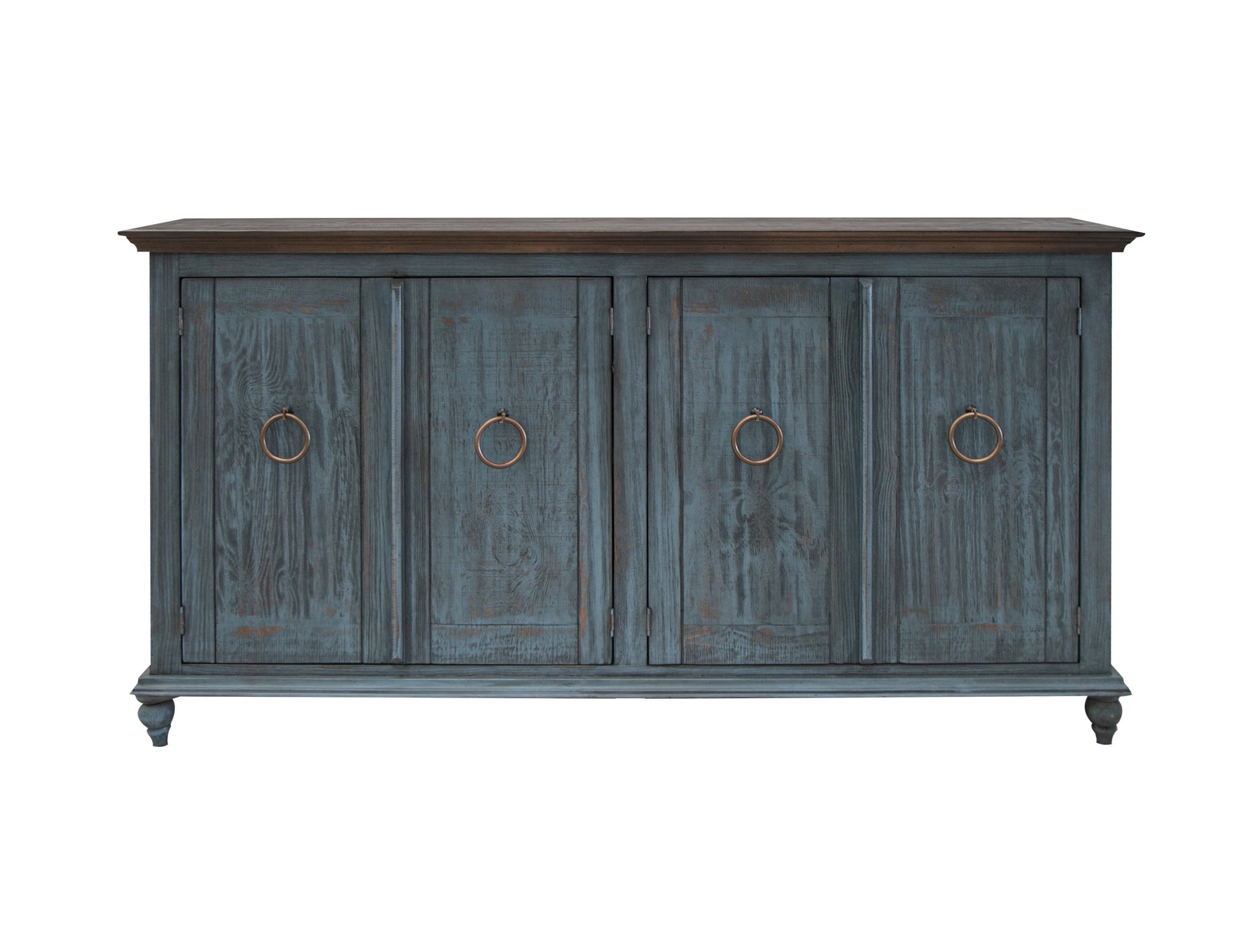 4 Doors Console - Sky Blue