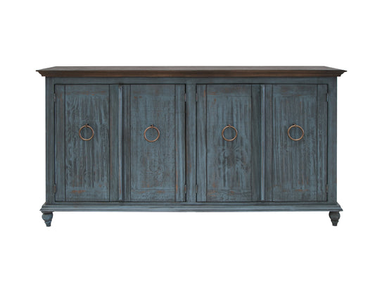 4 Doors Console - Sky Blue