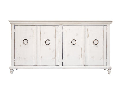 4 Door Console - White