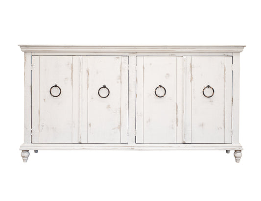 4 Door Console - White