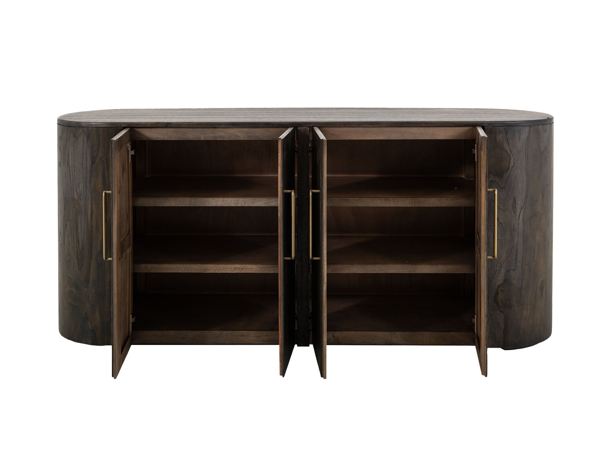 4 Doors Console - Oil Black