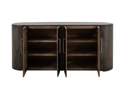 4 Doors Console - Oil Black
