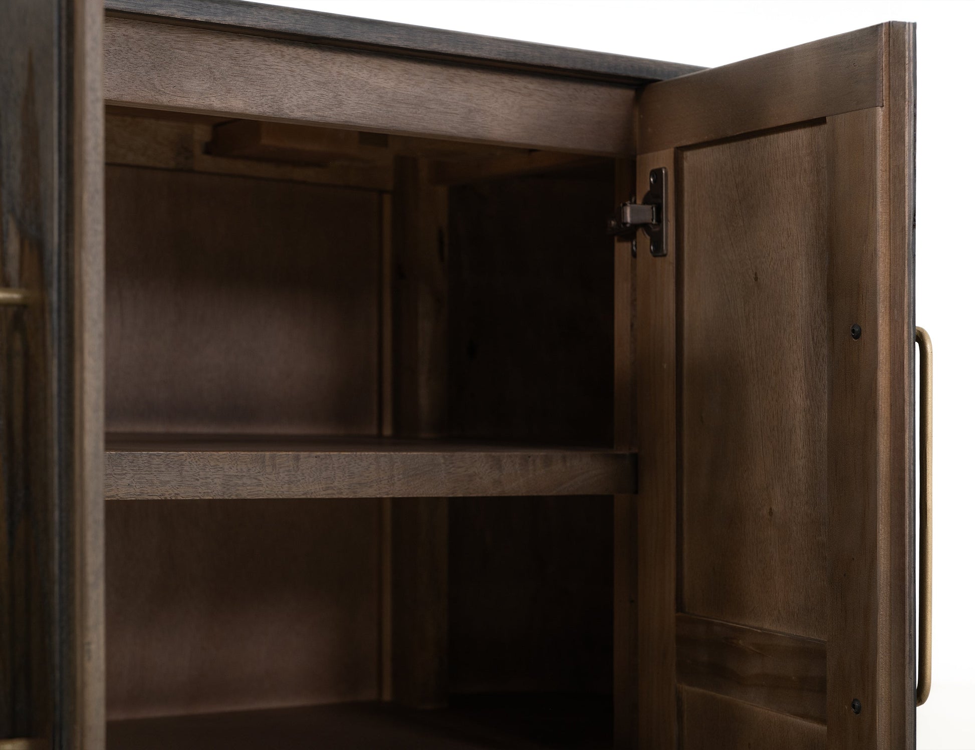4 Doors Console - Oil Black