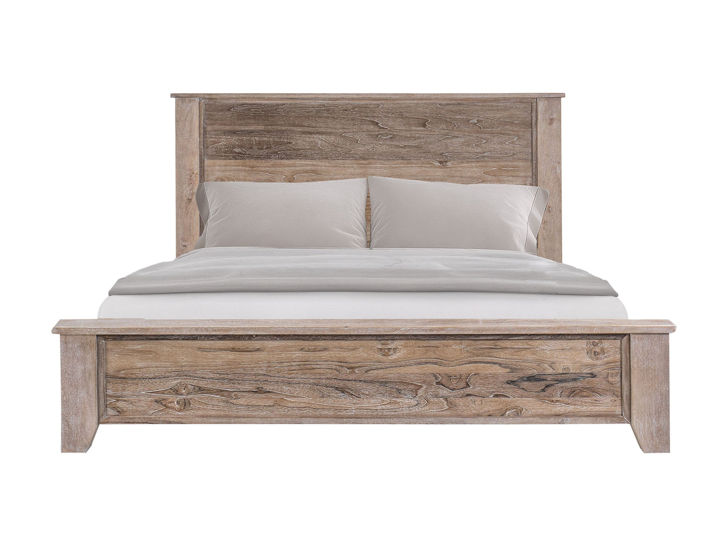 6/6 Eastern King Platform - Ivory White