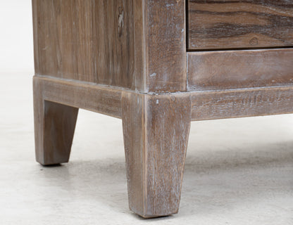 2 Drawer, Nightstand - Ivory White