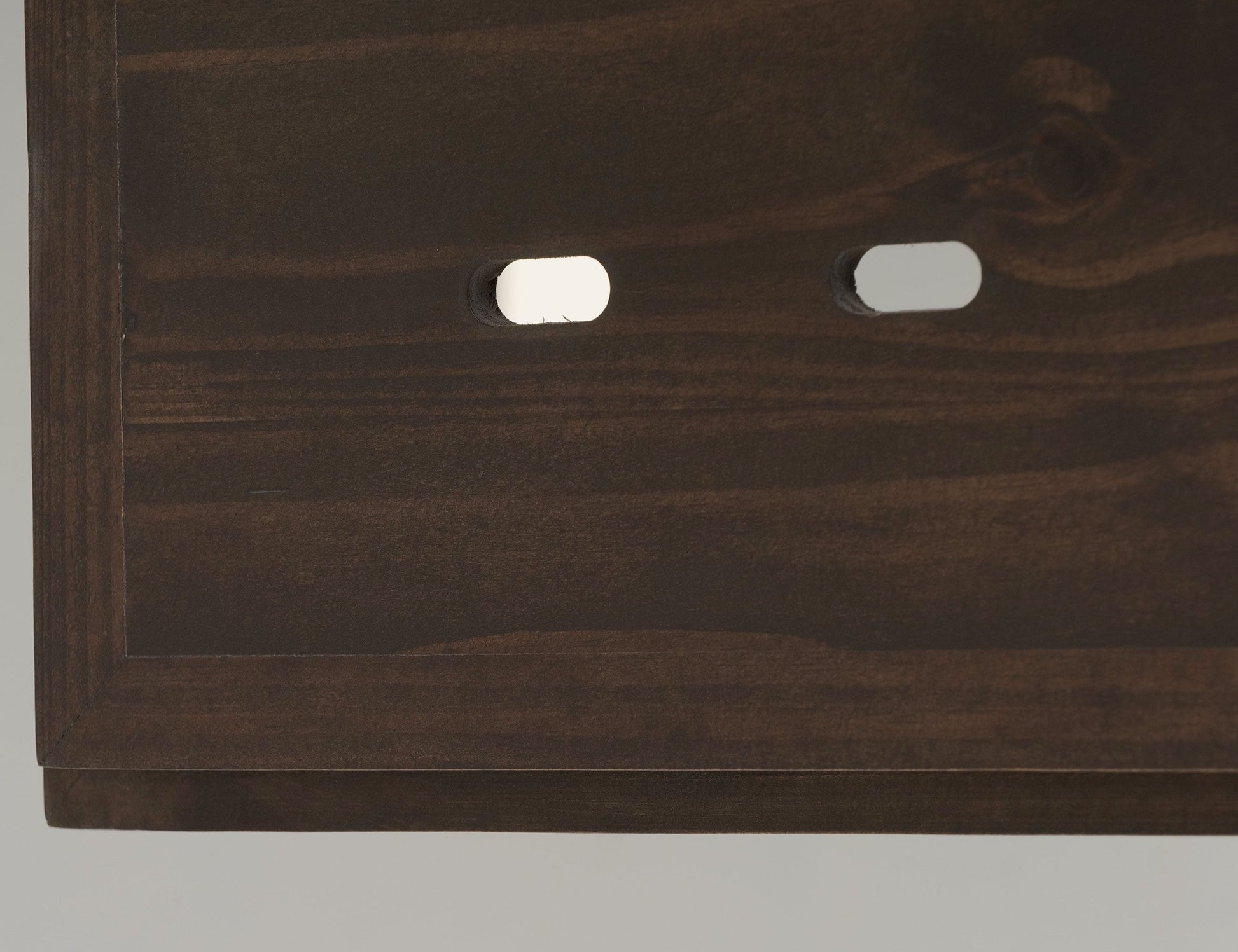 Bridge & Back Slats - Black & Medium Brown