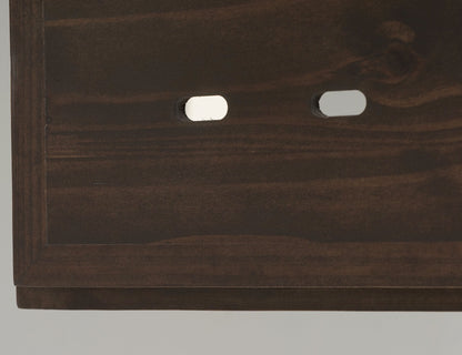 Bridge & Back Slats - Black & Medium Brown