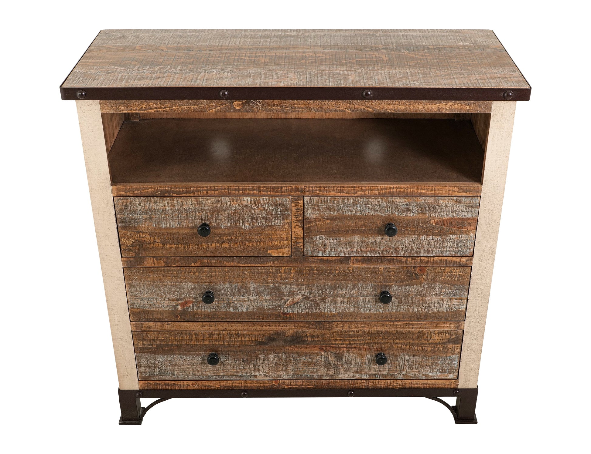 4 Drawer Media Chest - Multicolor