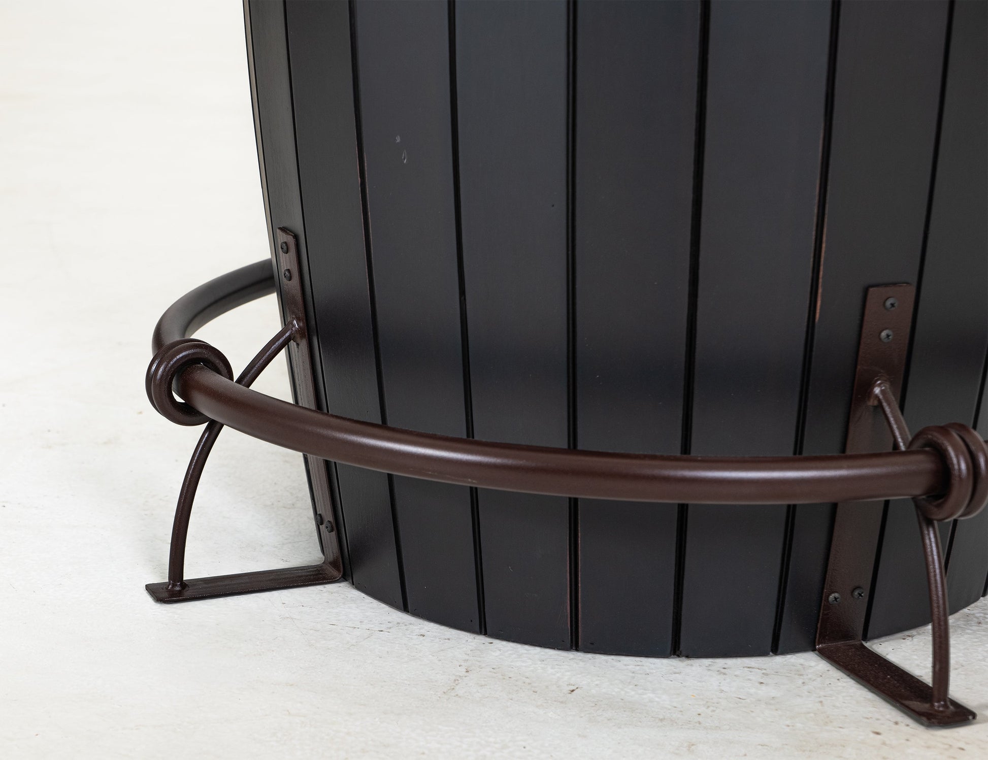 Bistro Table Base With Footrest - Multicolor