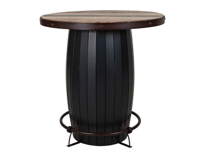 Bistro Table Base With Footrest - Multicolor