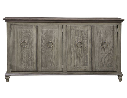 4 Doors Console - Olive