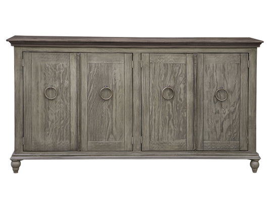 4 Doors Console - Olive