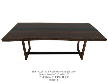 Dining Table Top - Pecan Brown