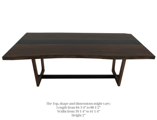 Dining Table Top - Pecan Brown