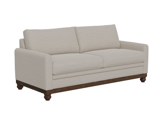 Wooden Frame & Base, Sofa - Agreeable Gray