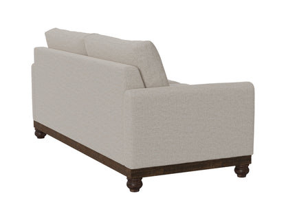 Wooden Frame & Base, Sofa - Agreeable Gray