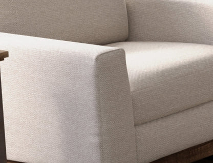 Metal & Wood Base, Sofa - Agreeable Gray