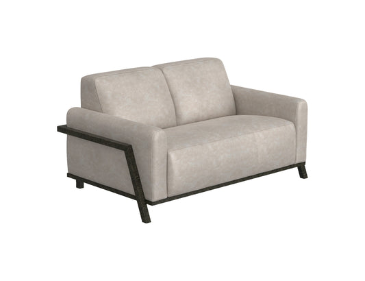 Wooden Frame & Base, Loveseat - Ivory