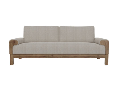 Wooden Frame & Base, Sofa - Agreeable Gray