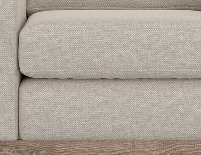 Wooden Frame & Base, Loveseat - Agreeable Gray