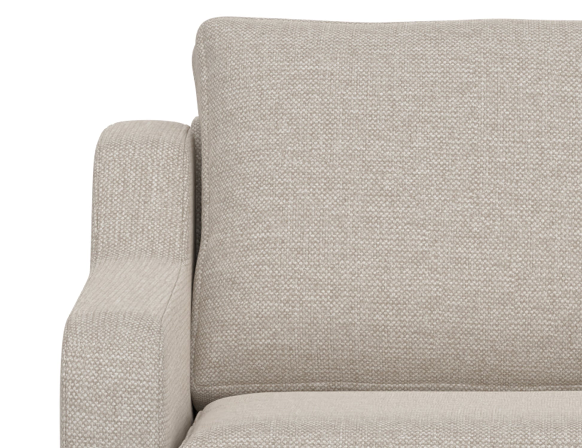 Wooden Frame & Base, Loveseat - Agreeable Gray