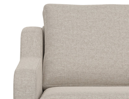 Wooden Frame & Base, Loveseat - Agreeable Gray