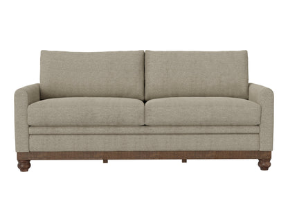 Wooden Frame & Base, Sofa - Almond Gray