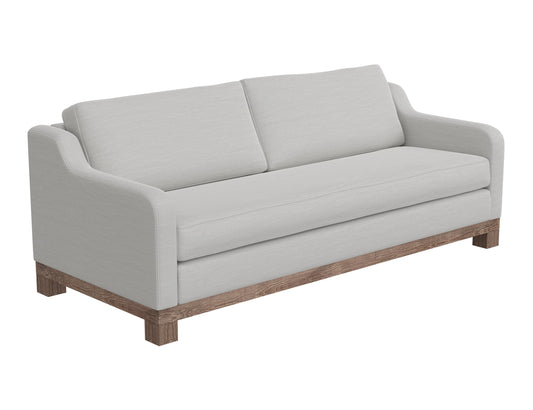 Wooden Frame & Base, Sofa - Ecru Beige