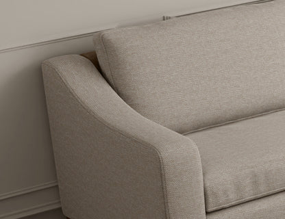Wooden Frame & Base, Sofa - Agreeable Gray