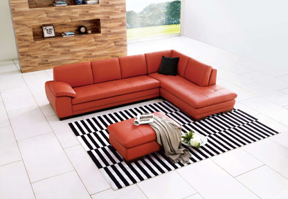 625 Italian Leather Sectional
