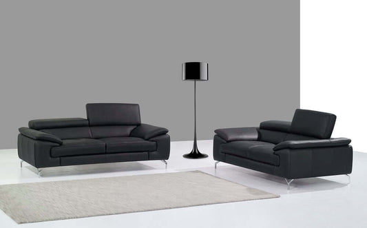 A973 Italian Leather Sofa