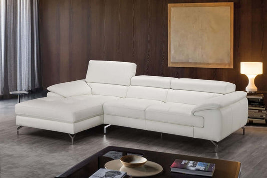 Alice Premium Leather Sectional Chaise