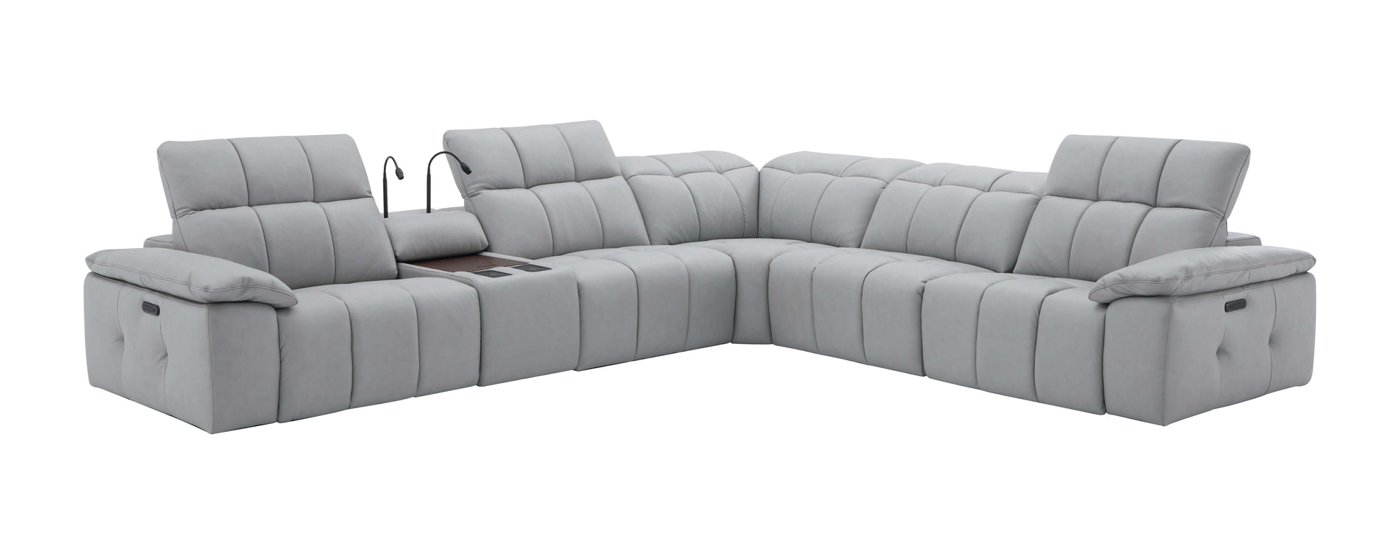 Beaumont Sectional in Light Gray