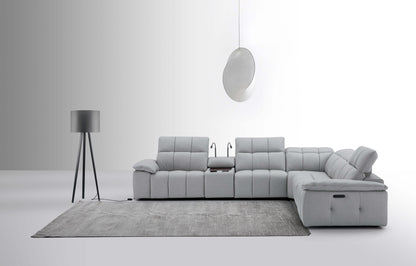 Beaumont Sectional in Light Gray