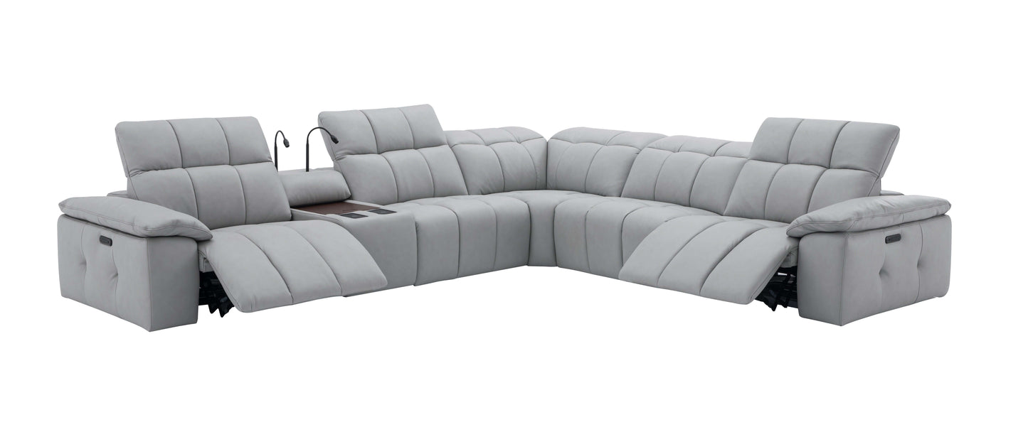 Beaumont Sectional in Light Gray