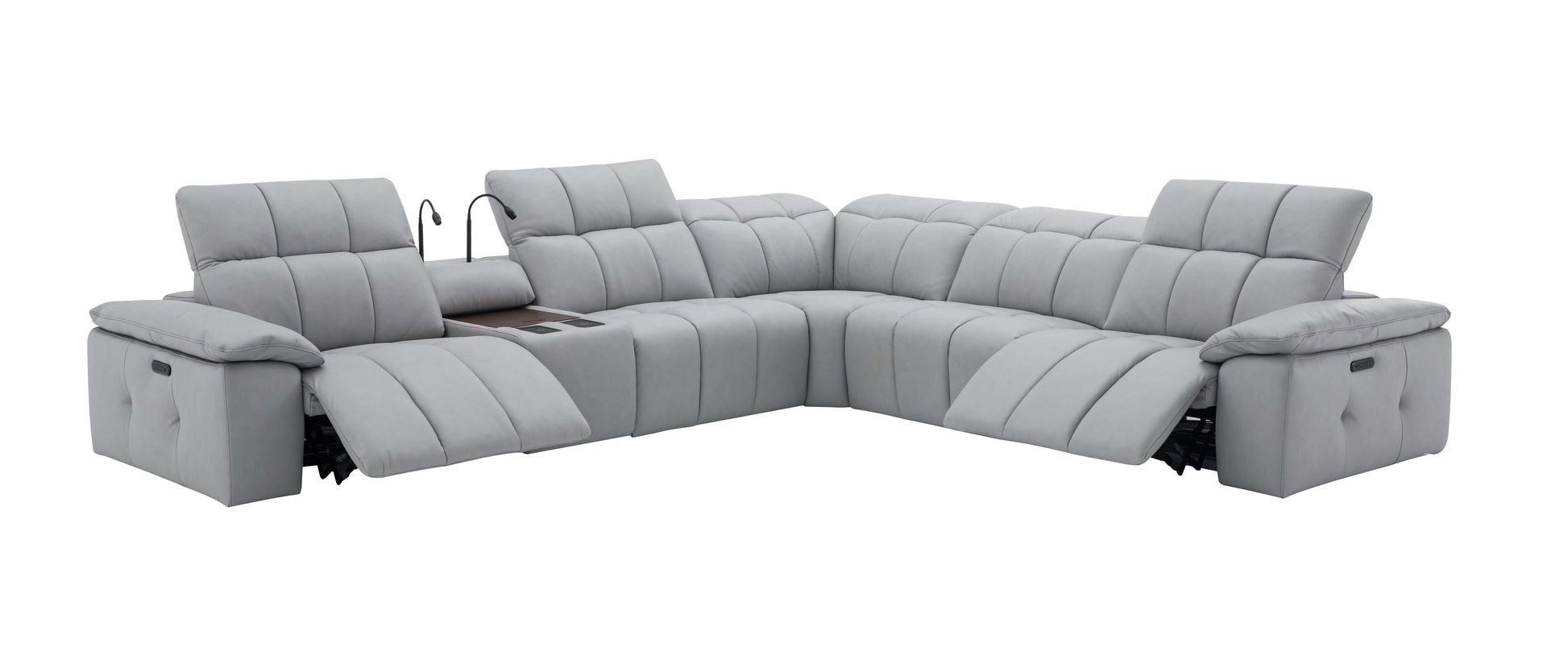 Beaumont Sectional in Light Gray