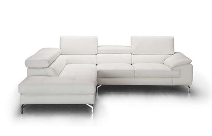 Nila Premium Leather Sectional Chaise