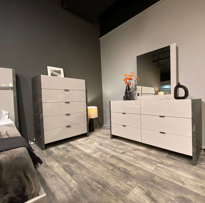 Stoneage Premium Mirror in Grigio