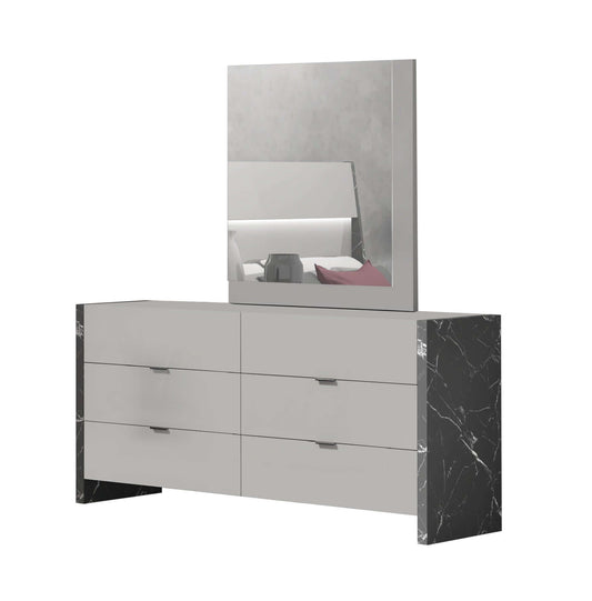 Stoneage Premium Mirror in Grigio