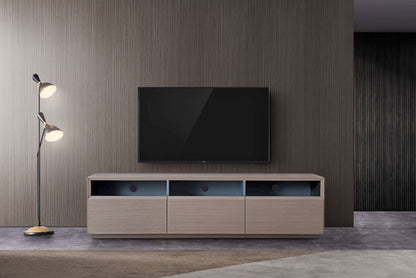 TV Stand 023 in Dark Oak